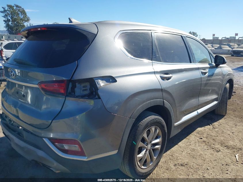 2019 Hyundai Santa Fe Sel VIN: 5NMS33AD1KH038763 Lot: 43892575
