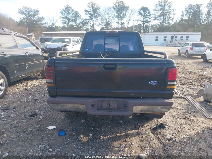 1995 Ford Ranger Super Cab VIN: 1FTCR14A1SPB16751 Lot: 43892589