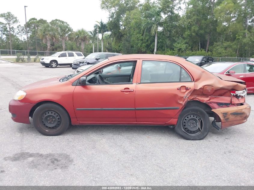 2008 Toyota Corolla Ce VIN: 1NXBR32E48Z003413 Lot: 43892593