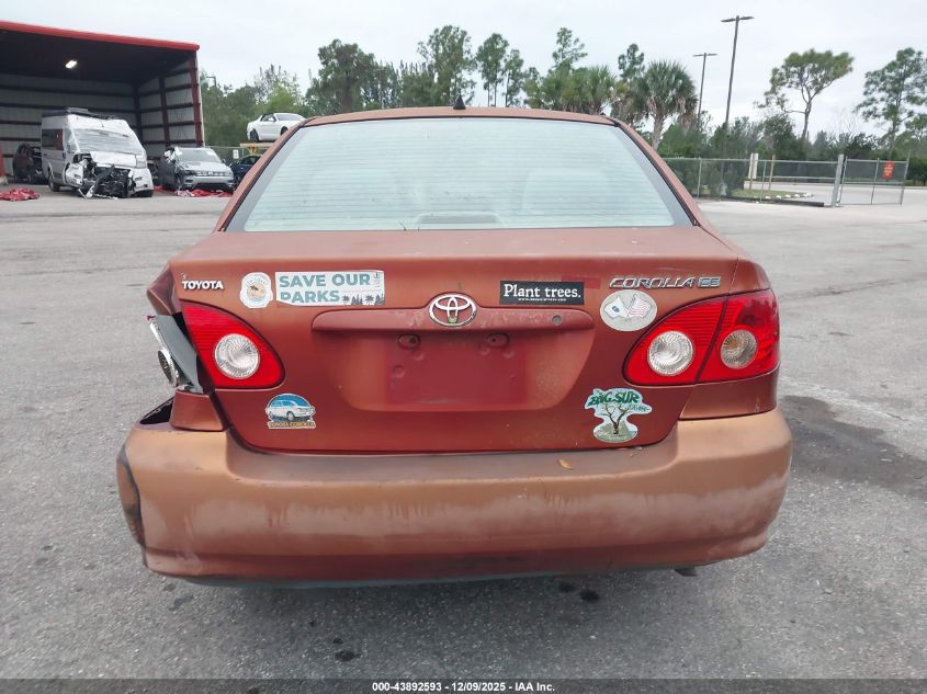 2008 Toyota Corolla Ce VIN: 1NXBR32E48Z003413 Lot: 43892593