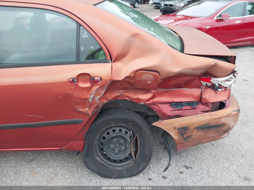 2008 Toyota Corolla Ce VIN: 1NXBR32E48Z003413 Lot: 43892593