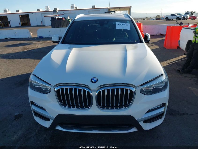 2019 BMW X3 Sdrive30I VIN: 5UXTR7C50KLF23590 Lot: 43892600