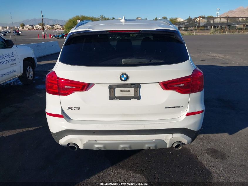 2019 BMW X3 Sdrive30I VIN: 5UXTR7C50KLF23590 Lot: 43892600