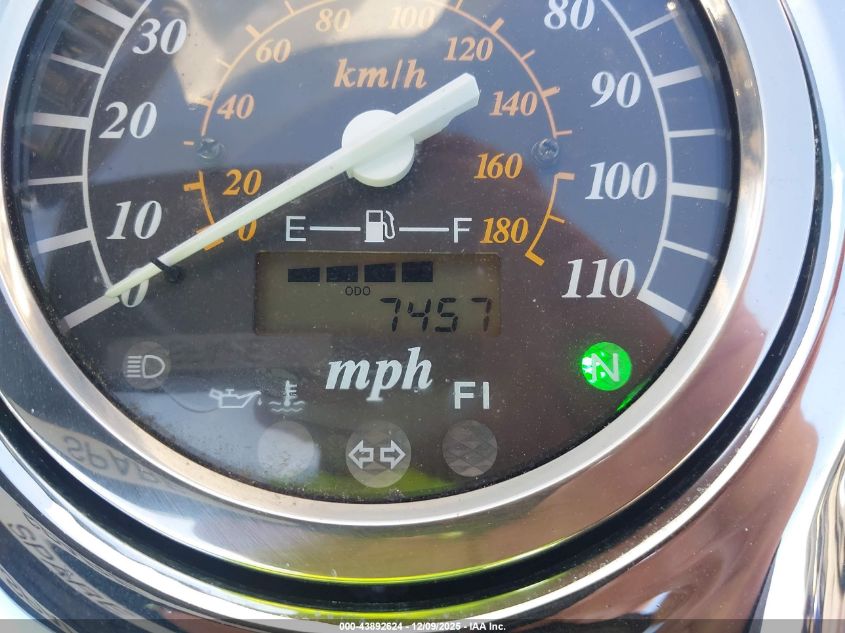 2007 Suzuki Vl800 VIN: JS1VS55A672100210 Lot: 43892624