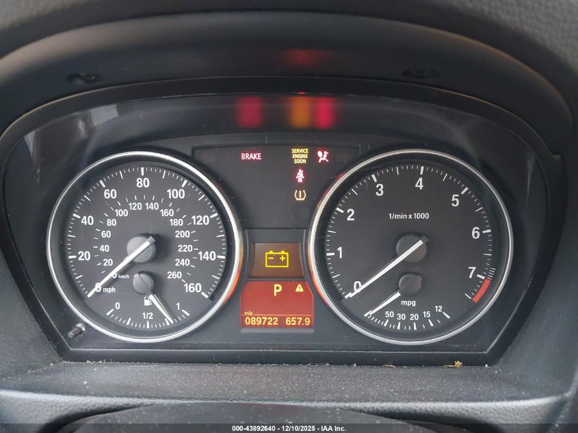 2009 BMW 328I xDrive VIN: WBAPK53509A512911 Lot: 43892640