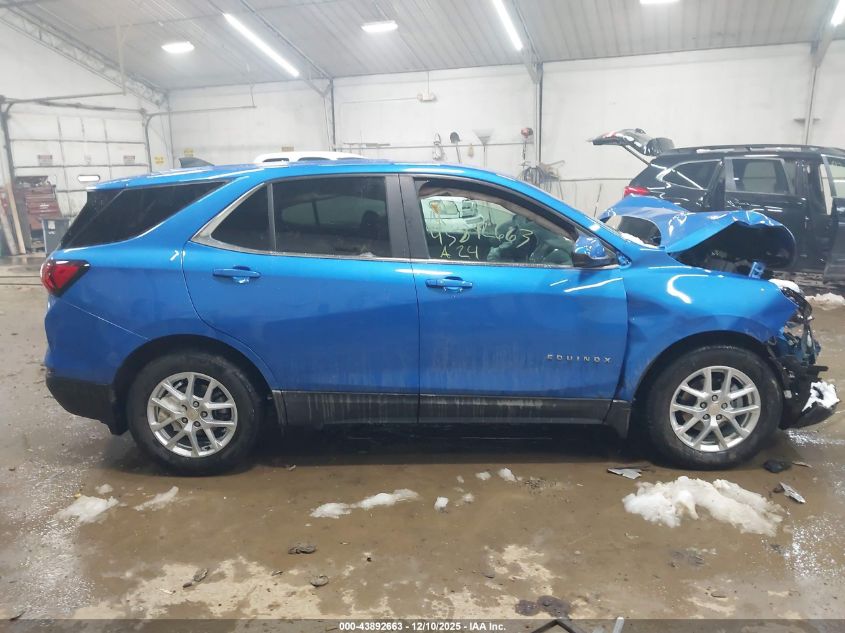 2024 Chevrolet Equinox Awd Lt VIN: 3GNAXUEG1RS115491 Lot: 43892663