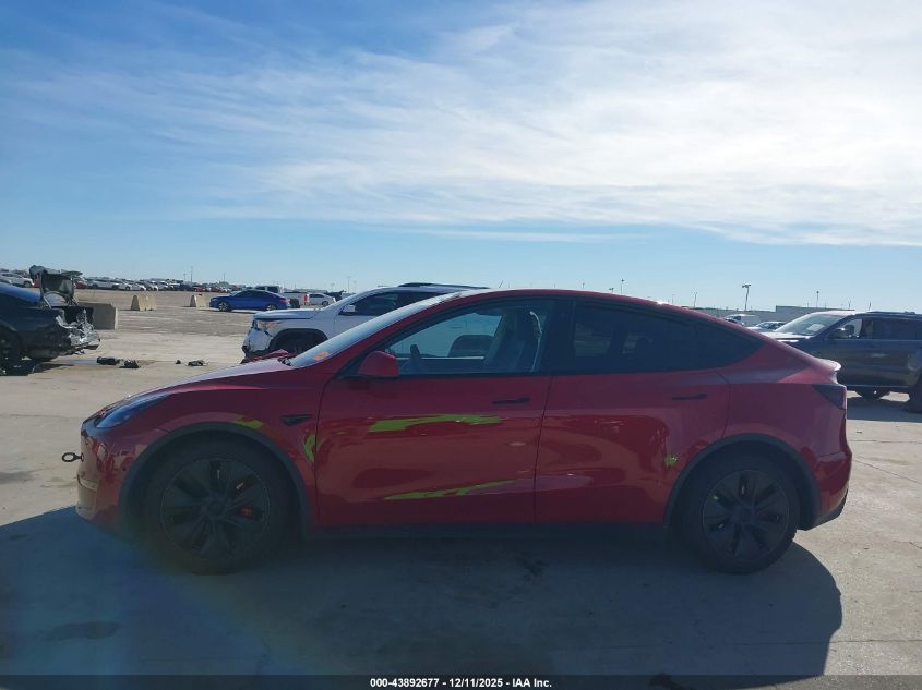 2022 Tesla Model Y Performance Dual Motor All-Wheel Drive VIN: 7SAYGDEF6NF466420 Lot: 43892677