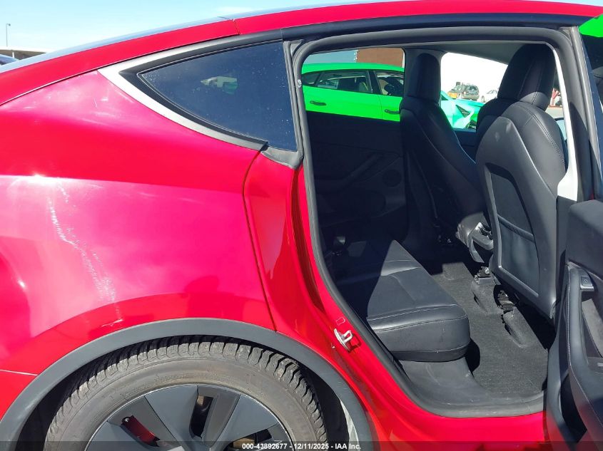 2022 Tesla Model Y Performance Dual Motor All-Wheel Drive VIN: 7SAYGDEF6NF466420 Lot: 43892677