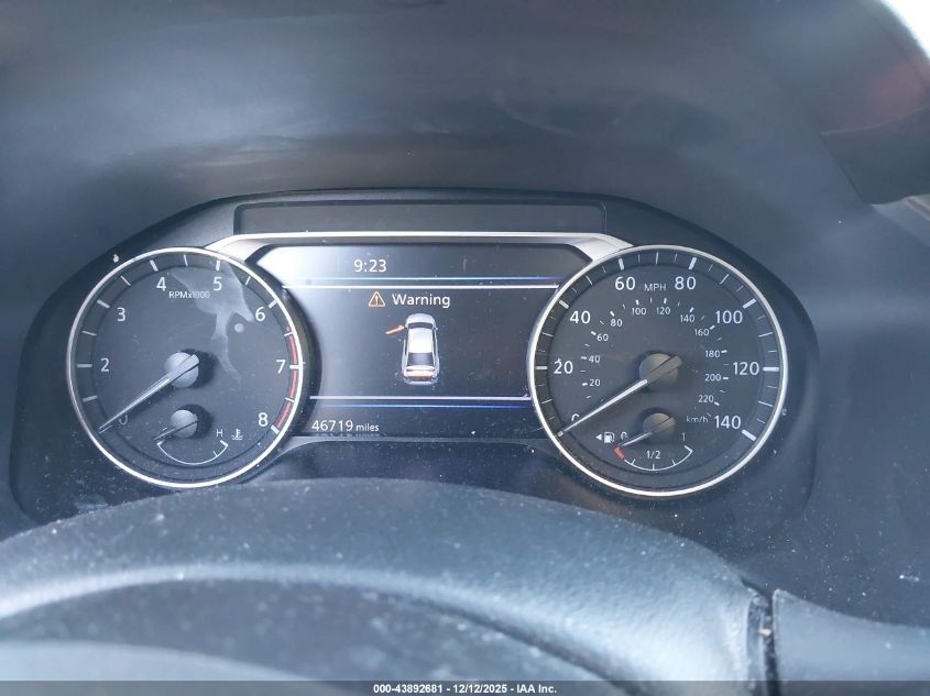 2022 Nissan Altima Sv Fwd VIN: 1N4BL4DVXNN340916 Lot: 43892681