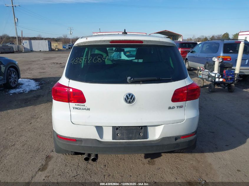 2014 Volkswagen Tiguan Se VIN: WVGAV3AX1EW623047 Lot: 43892684