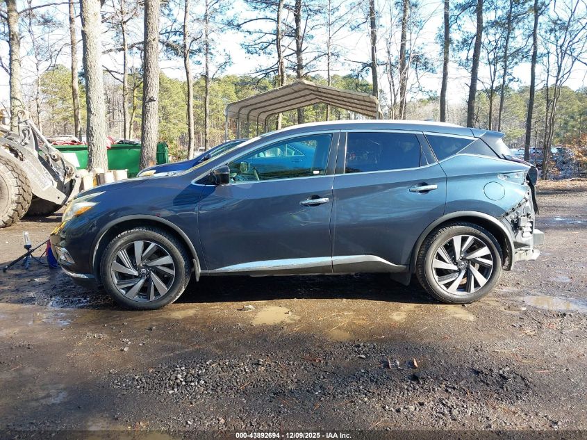 2016 Nissan Murano Platinum VIN: 5N1AZ2MH0GN164198 Lot: 43892694