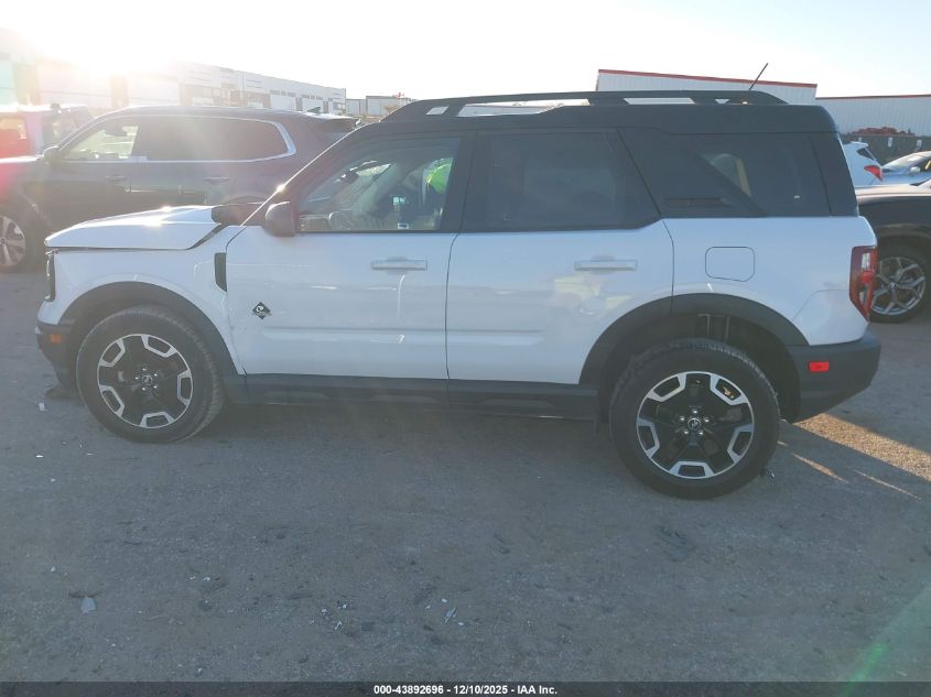 2022 Ford Bronco Sport Outer Banks VIN: 3FMCR9C6XNRD34465 Lot: 43892696