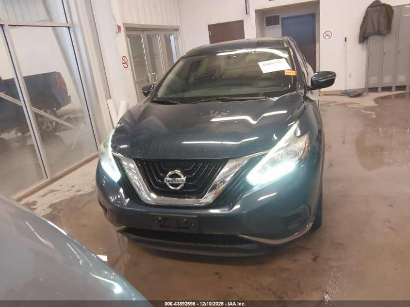 2015 Nissan Murano S VIN: 5N1AZ2MG3FN276175 Lot: 43892698