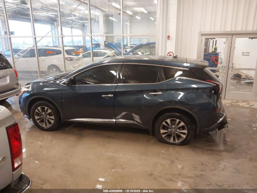 2015 Nissan Murano S VIN: 5N1AZ2MG3FN276175 Lot: 43892698