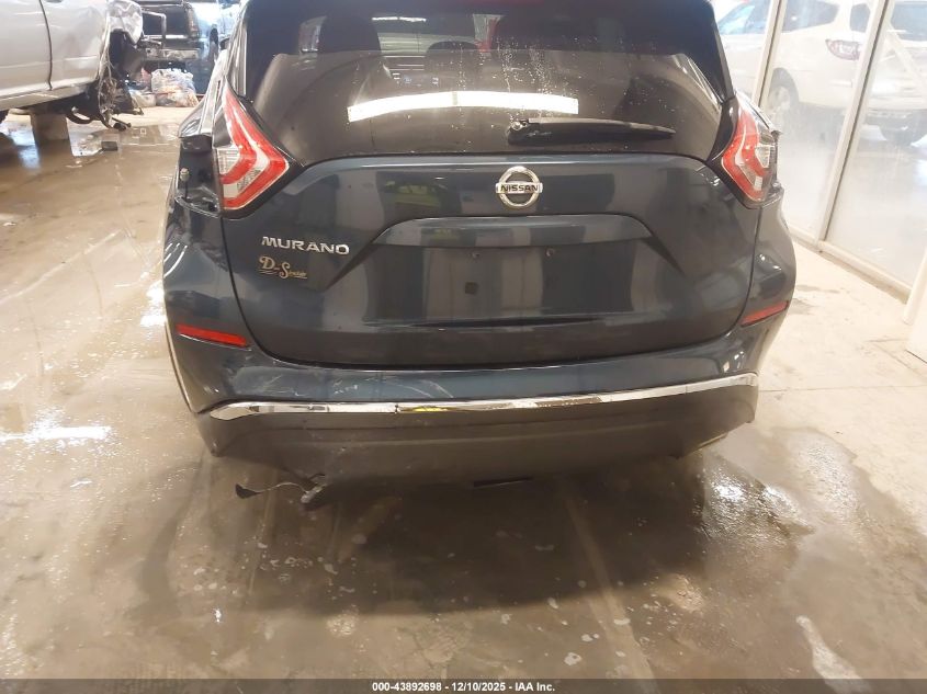 2015 Nissan Murano S VIN: 5N1AZ2MG3FN276175 Lot: 43892698