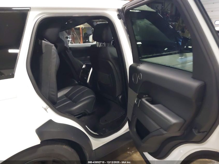 2016 Land Rover Range Rover Sport 3.0L V6 Supercharged Se VIN: SALWG2PF1GA594509 Lot: 43892719