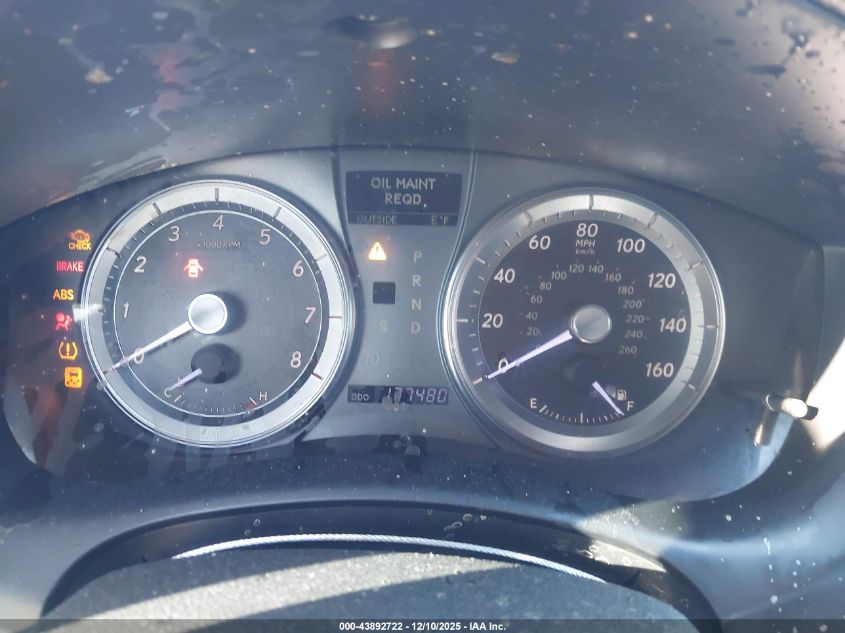 2012 Lexus Es 350 VIN: JTHBK1EG2C2487966 Lot: 43892722