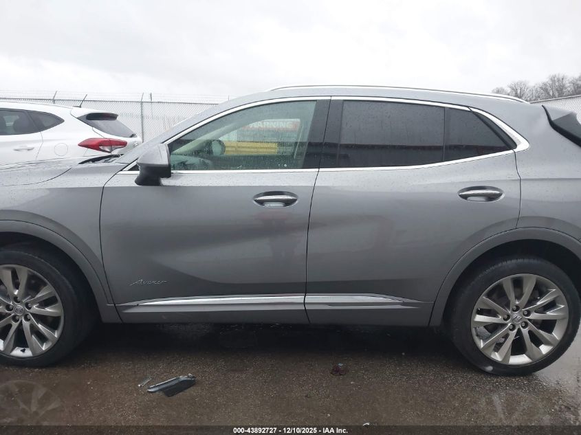 2022 Buick Envision Fwd Avenir VIN: LRBFZRR46ND142832 Lot: 43892727