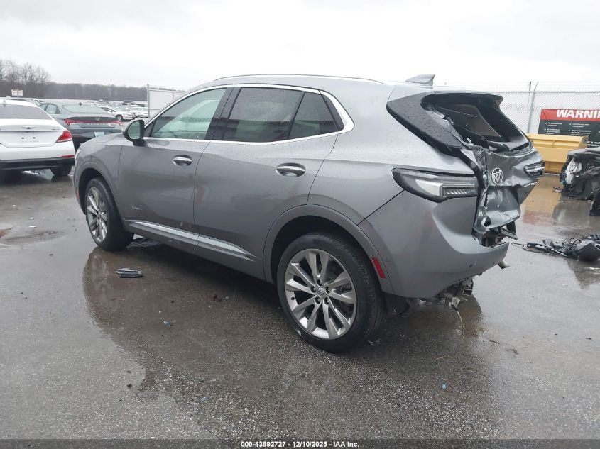 2022 Buick Envision Fwd Avenir VIN: LRBFZRR46ND142832 Lot: 43892727