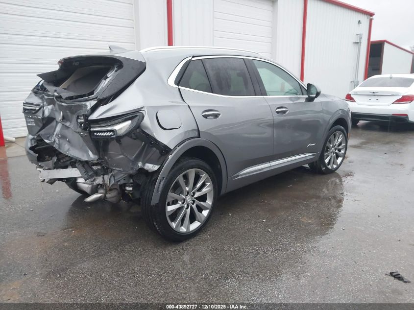 2022 Buick Envision Fwd Avenir VIN: LRBFZRR46ND142832 Lot: 43892727