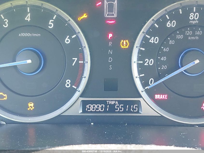 2013 Honda Crosstour Ex-L V6 VIN: 5J6TF1H52DL003336 Lot: 43892748