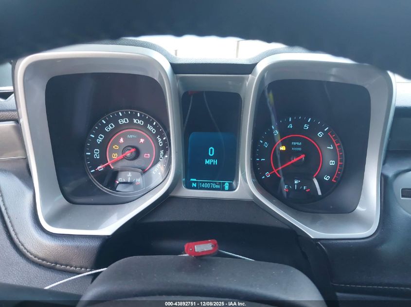 2013 Chevrolet Camaro 2Ss VIN: 2G1FK1EJ7D9111449 Lot: 43892751