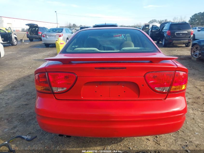 2003 Oldsmobile Alero Gl1 VIN: 1G3NL52E43C276252 Lot: 43892752