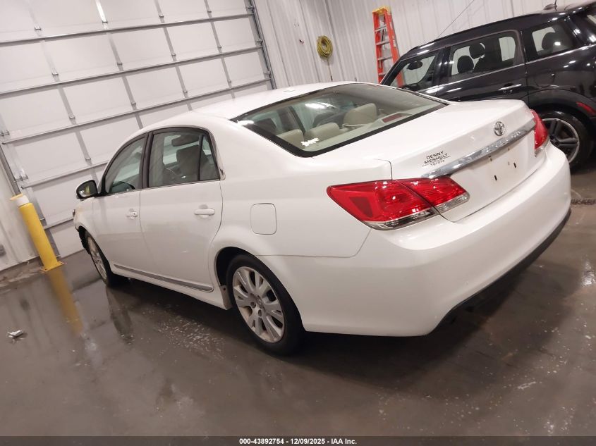 2012 Toyota Avalon VIN: 4T1BK3DB1CU458624 Lot: 43892754