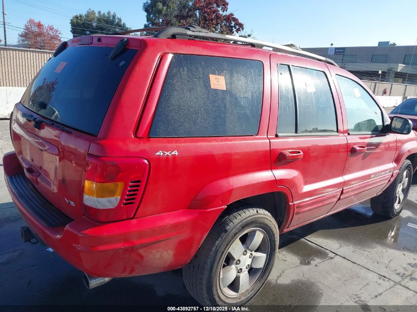 2001 Jeep Grand Cherokee Limited VIN: 1J4GW58N01C613272 Lot: 43892757