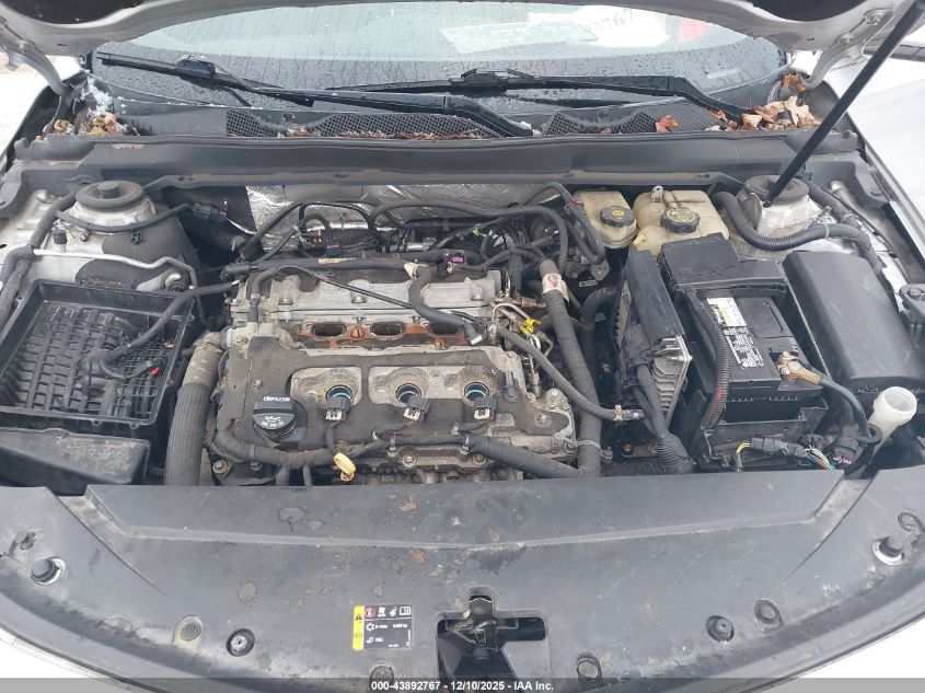 2014 Chevrolet Impala 2Lt VIN: 2G1125S33E9121100 Lot: 43892767