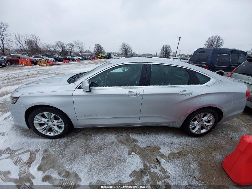 2014 Chevrolet Impala 2Lt VIN: 2G1125S33E9121100 Lot: 43892767
