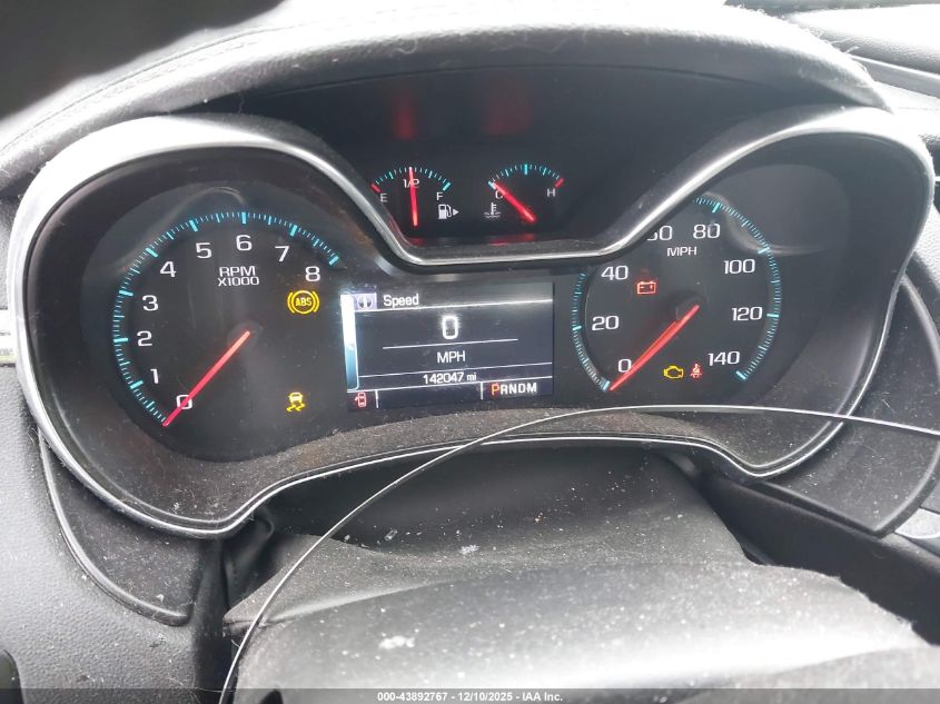 2014 Chevrolet Impala 2Lt VIN: 2G1125S33E9121100 Lot: 43892767