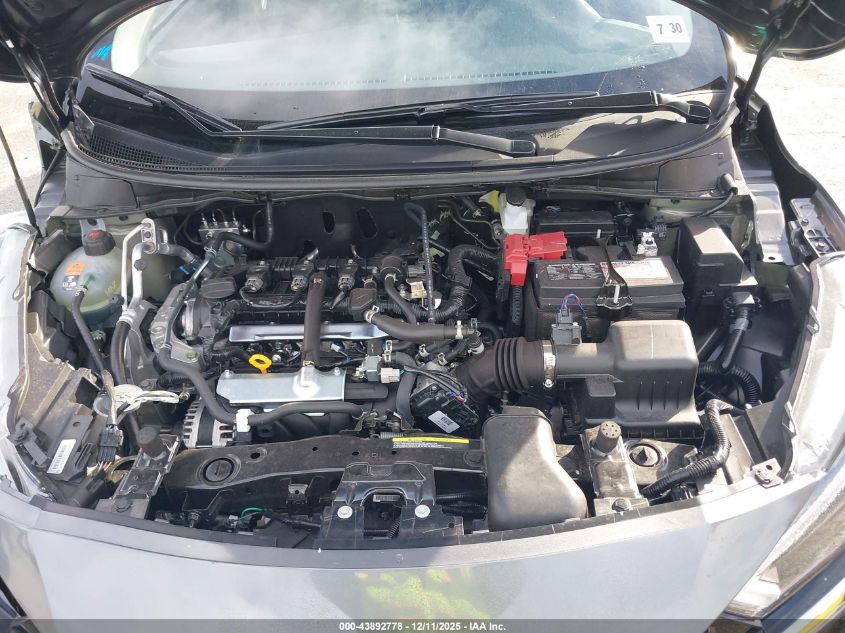 2025 Nissan Versa 1.6 S VIN: 3N1CN8DV1SL865880 Lot: 43892778