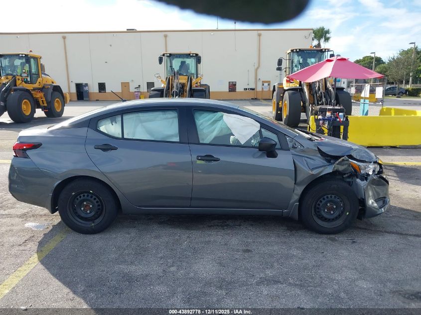 2025 Nissan Versa 1.6 S VIN: 3N1CN8DV1SL865880 Lot: 43892778