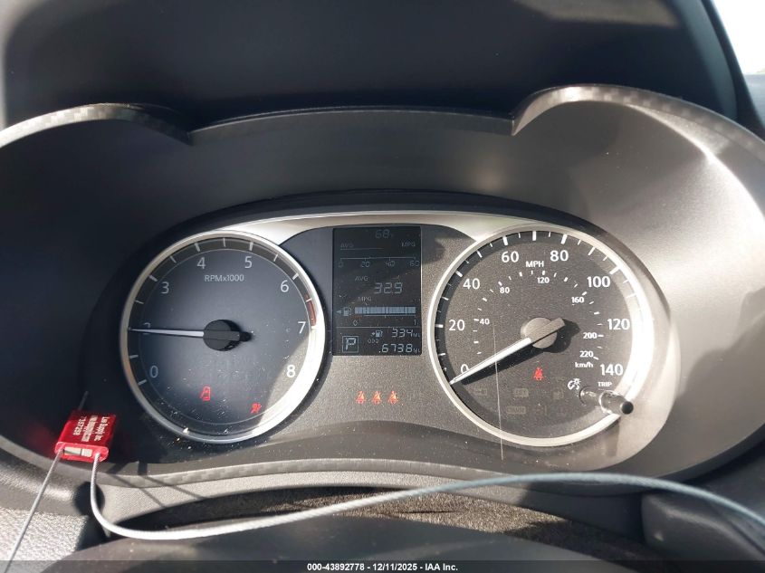 2025 Nissan Versa 1.6 S VIN: 3N1CN8DV1SL865880 Lot: 43892778