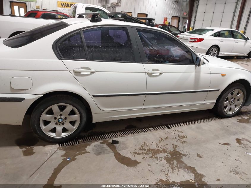 2003 BMW 325Xi VIN: WBAEU33463PF59459 Lot: 43892786