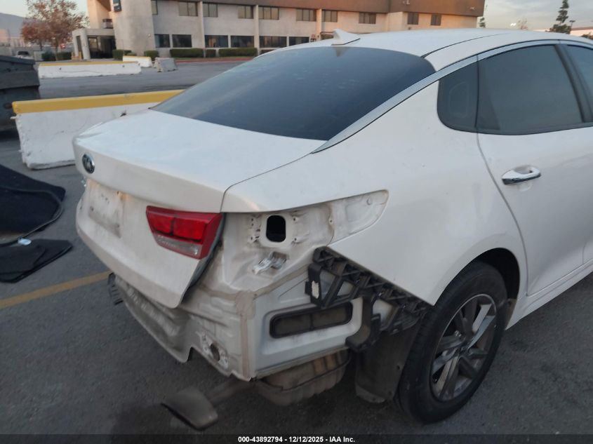 2020 Kia Optima Lx VIN: 5XXGT4L31LG434711 Lot: 43892794