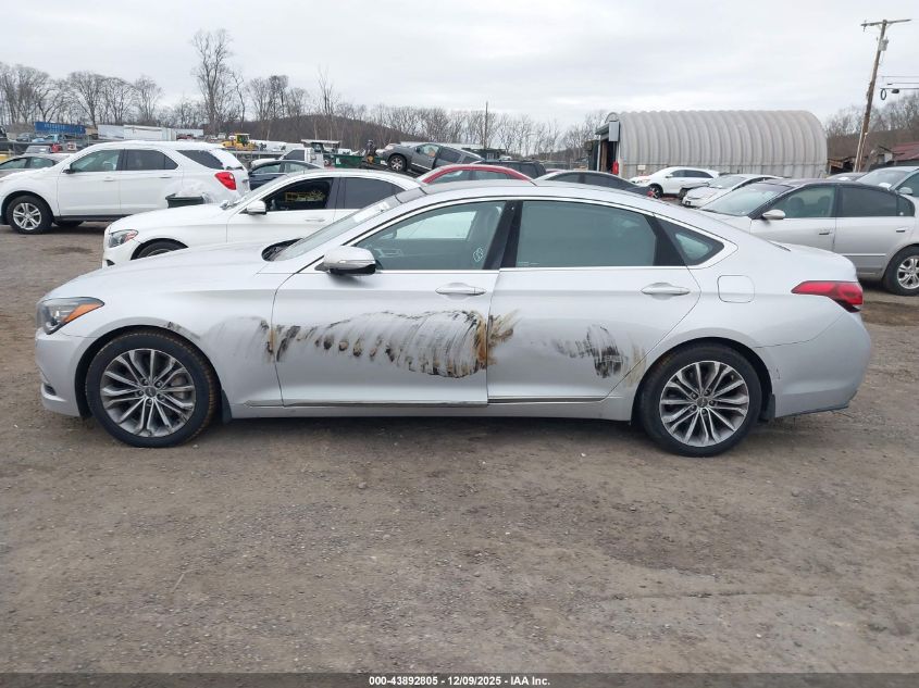 2015 Hyundai Genesis 3.8 VIN: KMHGN4JE5FU041299 Lot: 43892805