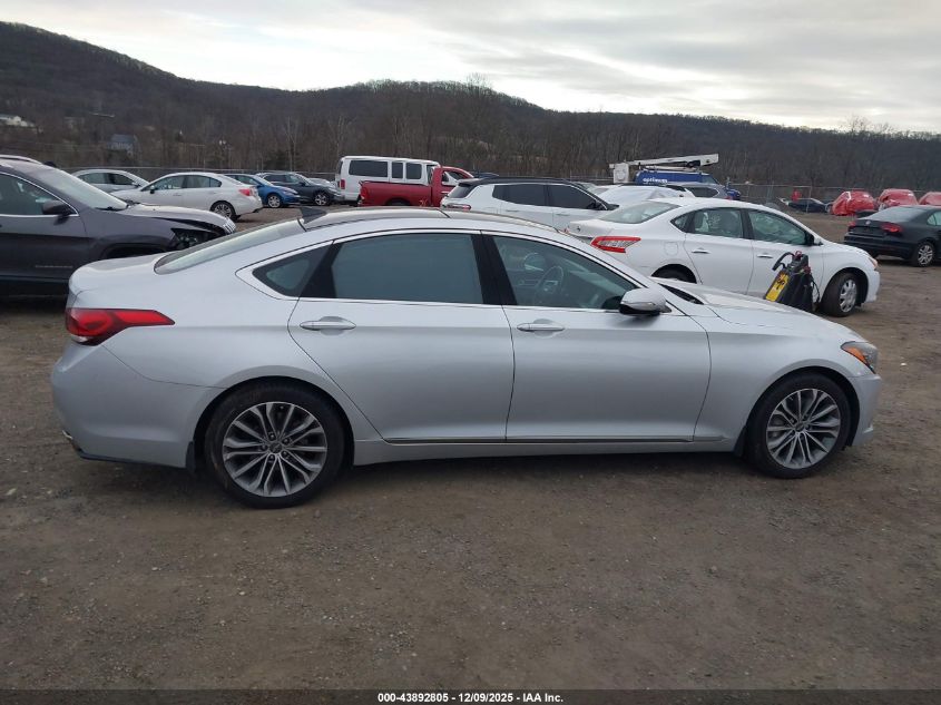 2015 Hyundai Genesis 3.8 VIN: KMHGN4JE5FU041299 Lot: 43892805
