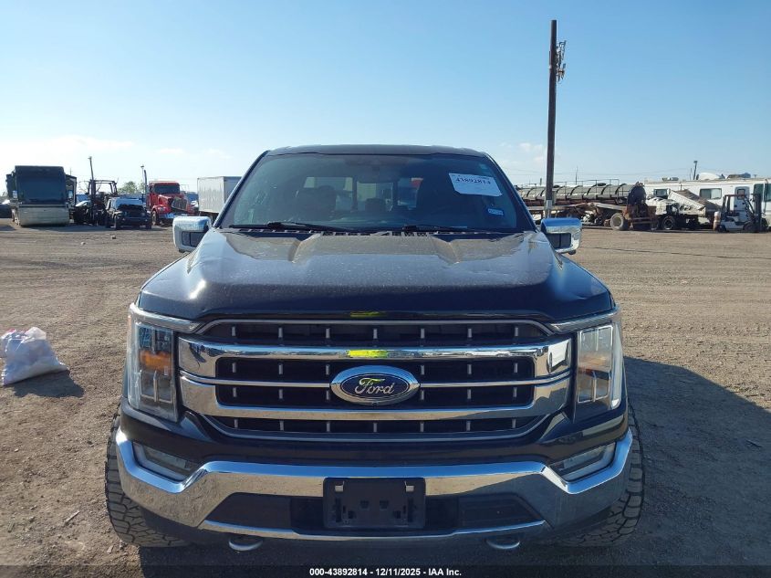 2021 Ford F-150 Lariat VIN: 1FTFW1E88MFC28439 Lot: 43892814