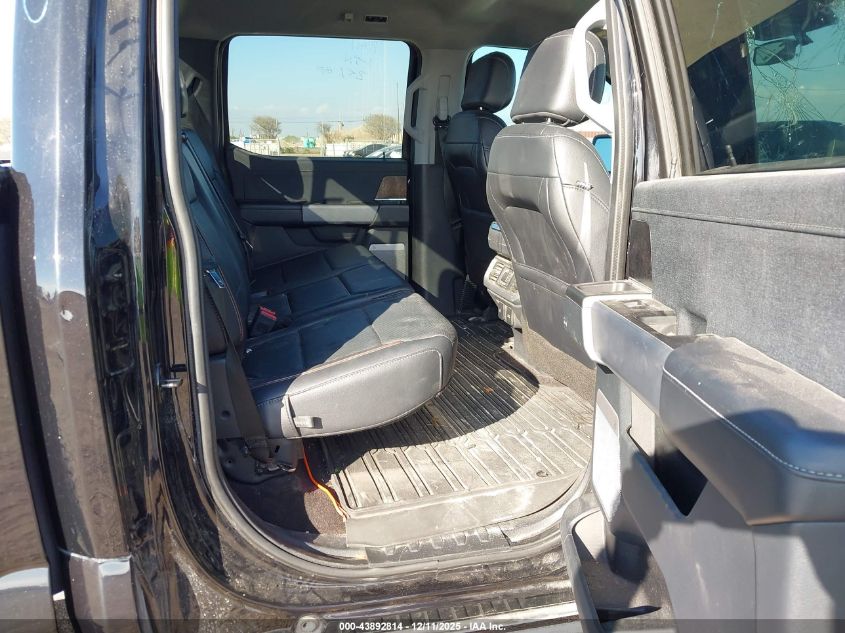 2021 Ford F-150 Lariat VIN: 1FTFW1E88MFC28439 Lot: 43892814