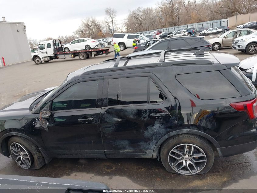 2017 Ford Explorer Sport VIN: 1FM5K8GTXHGE11726 Lot: 43892837