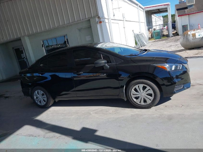 2022 Nissan Versa S VIN: 3N1CN8DVXNL846197 Lot: 43892845