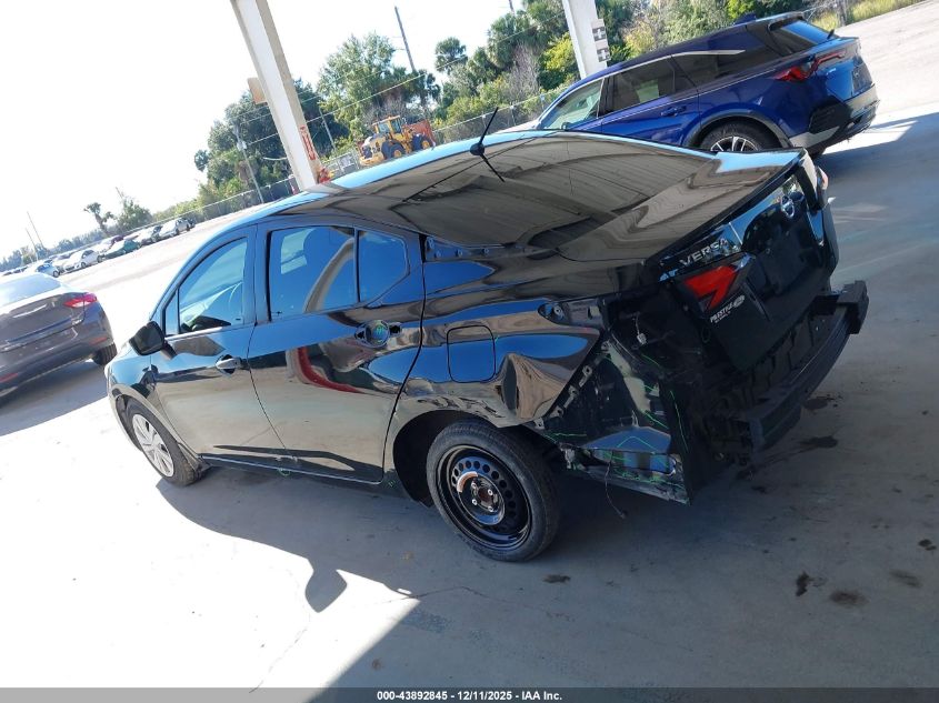 2022 Nissan Versa S VIN: 3N1CN8DVXNL846197 Lot: 43892845