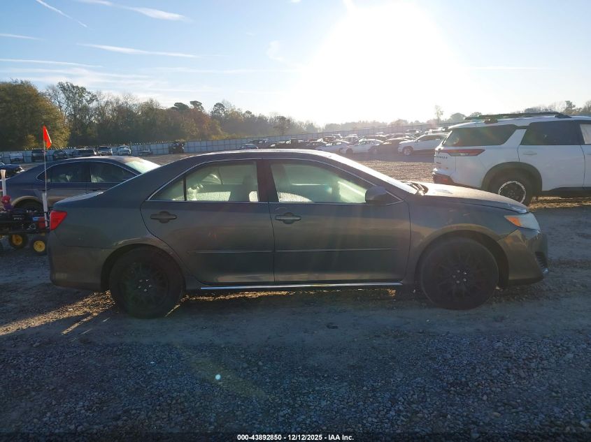 2012 Toyota Camry Le VIN: 4T1BF1FK0CU594510 Lot: 43892850