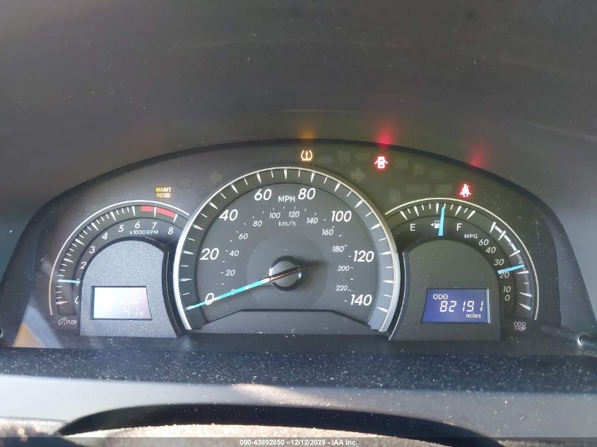 2012 Toyota Camry Le VIN: 4T1BF1FK0CU594510 Lot: 43892850