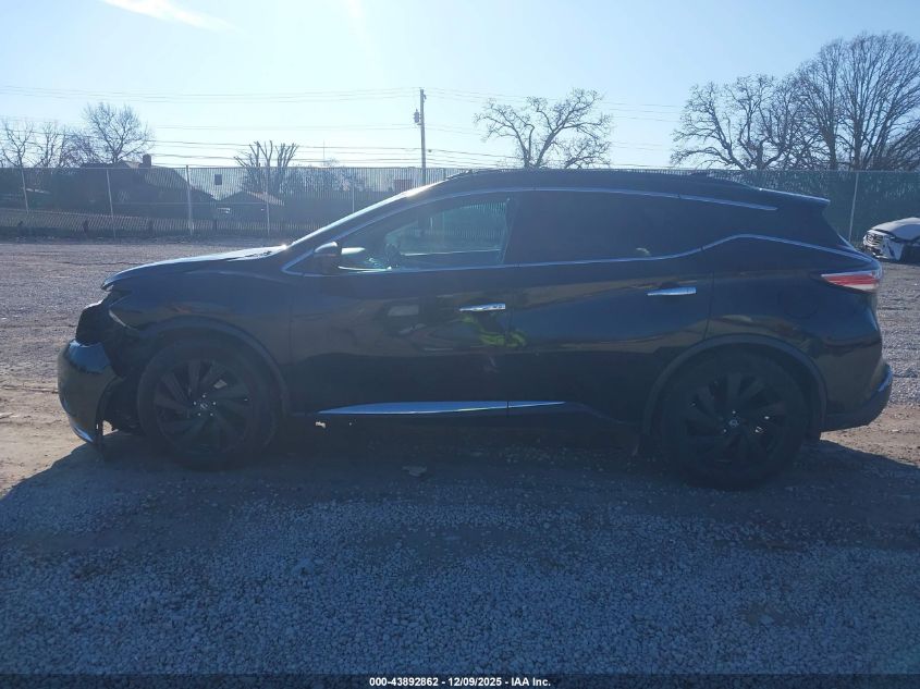 2017 Nissan Murano Platinum VIN: 5N1AZ2MH8HN135629 Lot: 43892862