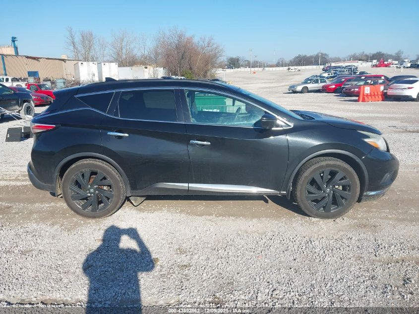 2017 Nissan Murano Platinum VIN: 5N1AZ2MH8HN135629 Lot: 43892862