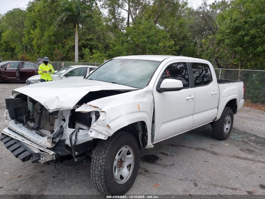 2020 Toyota Tacoma Sr VIN: 5TFAX5GN6LX186380 Lot: 43892880