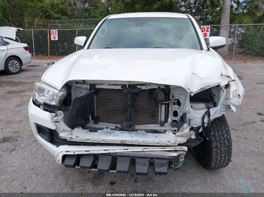 2020 Toyota Tacoma Sr VIN: 5TFAX5GN6LX186380 Lot: 43892880